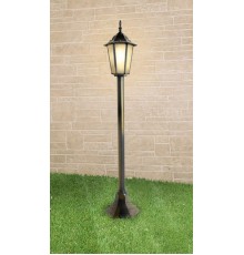 Светильник садово-парковый на столбе 1014F черное золото (GL 1014F)  a035746  Elektrostandard