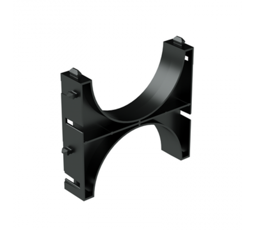 Держатель расстояния (кластер) для двустен. труб д.125 (одинарный)  025121  DKC