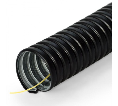 Металлорукав в ПВХ оболочке Р3-ЦП-НГ-15 с/з (100м/уп)   PR04.0115  Промрукав