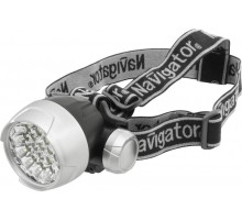 Фонарь налобный NPT-H01-3AAA  4 реж. 25LED, блист.  94946  Navigator