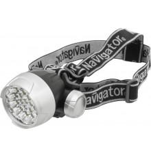 Фонарь налобный NPT-H01-3AAA  4 реж. 25LED, блист.  94946  Navigator