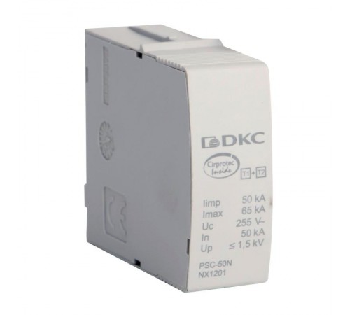 Модуль сменный к УЗИП, класс I+II, L-N,  NX1201  DKC