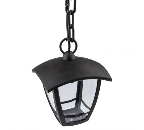 Светильник садово-парковый 4-гранный черный подвесной E27 IP44(У1) НСУ 07-40-001 "Марсель" (8/48)  Б0051193  ЭРА