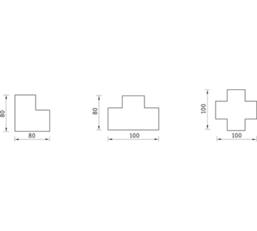 Крышка торцевая RN белая  2303000010  Световые Технологии