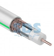 Кабель коаксиальный PROconnect SAT 703B, 75 Ом, CCS/Al/Al, 75%, бухта 20 м, белый  01-2431-2-20  PROconnect