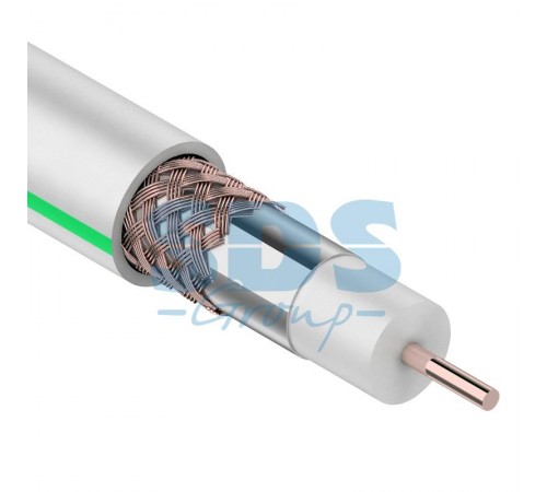Кабель коаксиальный PROconnect SAT 703B, 75 Ом, CCS/Al/Al, 75%, бухта 20 м, белый  01-2431-2-20  PROconnect