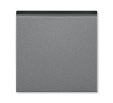 ABB Levit Сталь / дымчатый чёрный Управляющий элемент для светорегулятора клавишного  3299H-A00100 69  2CHH700100A4069  ABB