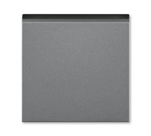 ABB Levit Сталь / дымчатый чёрный Управляющий элемент для светорегулятора клавишного  3299H-A00100 69  2CHH700100A4069  ABB