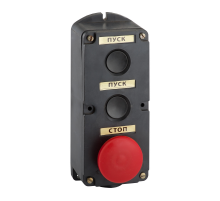 Пост кнопочный ПКЕ 212-3-У3-IP40 (красный гриб)   150751  КЭАЗ