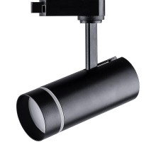 Светильник светодиодный трековый однофазный AL106, 20W, 1800 Lm, 4000К, 80 градусов, черный  32447  FERON