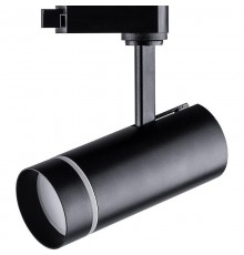 Светильник светодиодный трековый однофазный AL106, 20W, 1800 Lm, 4000К, 80 градусов, черный  32447  FERON