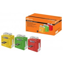 Трансформатор тока ТТН-Ш 300/5-5VA/0,5 (3 шт., color)  SQ1101-0206  TDM
