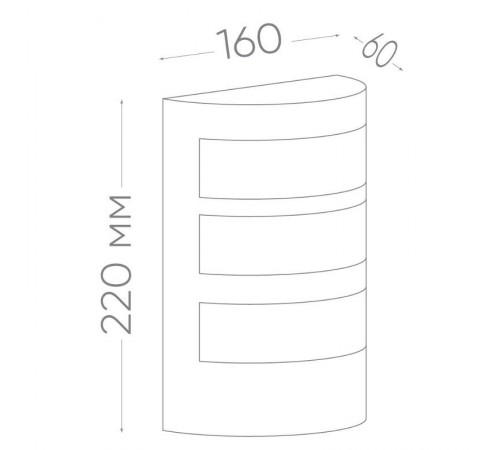 Светильник садово-парковый DH017, E27 230V  11879  Feron