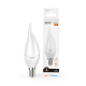 Лампа светодиодная LED 8Вт E14 220В 2700К Elementary свеча на ветру  34118  Gauss