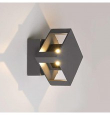 Светильник архитектурный 1606 TECHNO LED графит TELLUS настенный  a035807  Elektrostandard