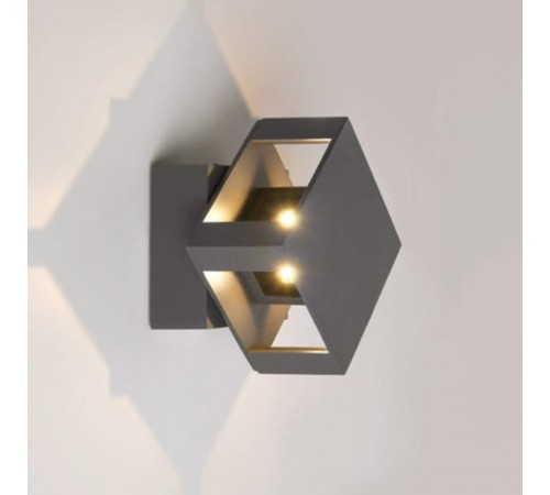 Светильник архитектурный 1606 TECHNO LED графит TELLUS настенный  a035807  Elektrostandard