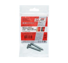 Болт DIN 571 сантехнический оцинк 8х40 (2 шт) - пакет ( 0,033 кг)  102586  Tech-KREP