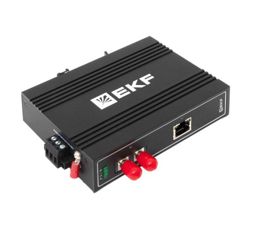 Медиаконвертер 10/100/1000Base-TX в 1000Base-X, разъем ST, двойное одномодовое оптоволокно, 1310нм TSX TSX-MC-1GX1GT-STEKF