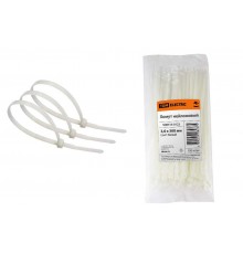 Хомут 3,6х300мм нейлон (белый) (100шт)   SQ0515-0123  TDM