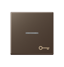 Клавиша для контрольного выключателя со знаком ключ; мокка  A590KO5TMO  Jung