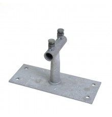 Держатель мачты для крепления к стене мачты молниприёмника 1-4 м (вынос 110 мм) TDZ  PR08.26333  Промрукав