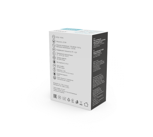 Блок питания Basic 12V 25W IP20 1/140  BT501  Gauss