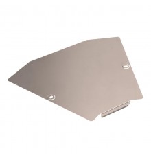 Крышка угла горизонтального 45 градусов Стандарт INOX (AISI 409) 300  PR16.3489  Промрукав