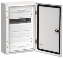 TITAN 5 Корпус металлический ЩРн-24 (1х24) 460х310х140 IP54 белый  TI5-50-N-024-54   IEK