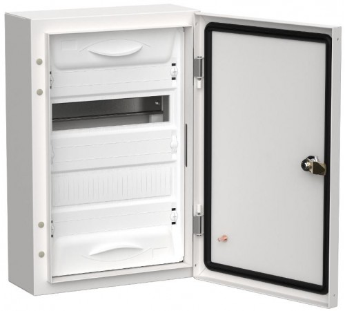 TITAN 5 Корпус металлический ЩРн-24 (1х24) 460х310х140 IP54 белый  TI5-50-N-024-54   IEK