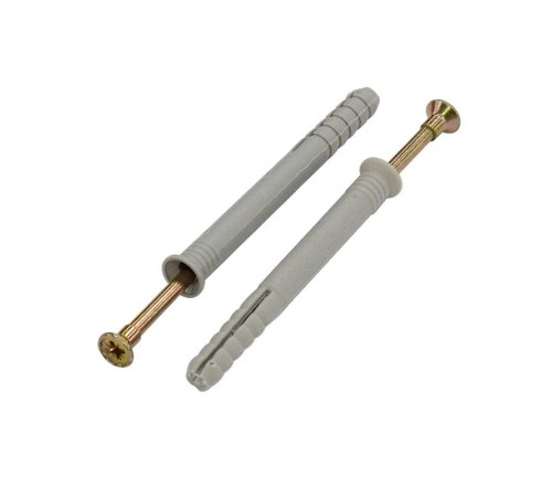 Дюбель-гвоздь 8х60 пот. манжета (полипропилен) (10 шт) - пакет ( 0,081 кг)  103904  Tech-KREP