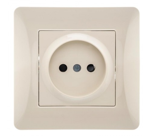 Ugra Розетка 1-ой б/з с з/ш, СУ , 16А, 250В, беж  С11Р2-003  GUSI Electric