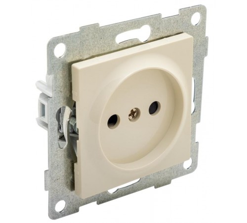 Ugra Розетка 1-ой б/з с з/ш, СУ , 16А, 250В, беж  С11Р2-003  GUSI Electric
