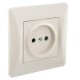 Ugra Розетка 1-ой б/з с з/ш, СУ , 16А, 250В, беж  С11Р2-003  GUSI Electric