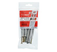 Дюбель-гвоздь 8х80 пот. манжета (полипропилен) (10 шт) - пакет ( 0,105 кг)  103905  Tech-KREP