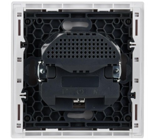 FORTE&PIANO Розетка с заземлением, со шторками в/к 16А USB A+C 18Вт FP247 белый  FP-R14-16-U22-018-K01  IEK