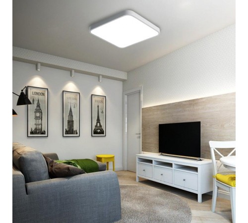 Светильник светодиодный бытовой PPB Sсandic-S 72w 3000-6500K WH IP20 430*430*50  .5037199  JAZZWAY