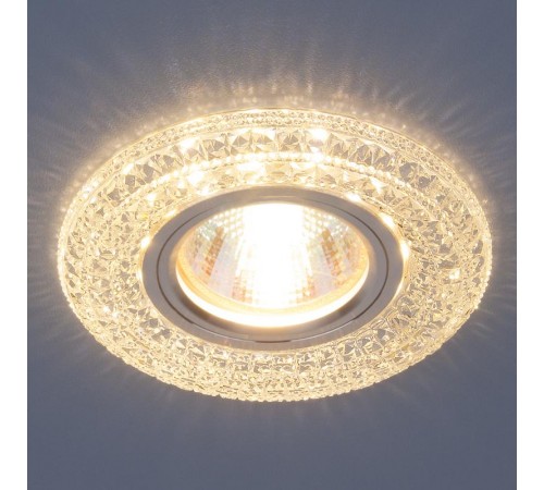 Светильник точечный встраиваемый 2160 MR16 CL прозрачный  a033831  Elektrostandard