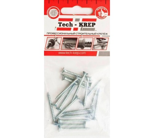 Саморез ШУц 5,0х70 пот. гол. (6 шт) - пакет ( 0,036 кг)  102450  Tech-KREP