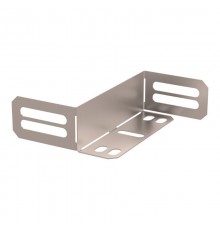 Переходник упрощённый горизонтальный Стандарт INOX (AISI 409) на 100 мм Н50  PR16.6180  Промрукав