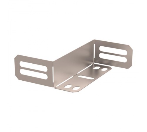 Переходник упрощённый горизонтальный Стандарт INOX (AISI 409) на 100 мм Н50  PR16.6180  Промрукав