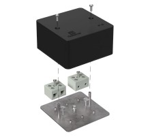 Коробка огнестойкая для кабель-канала 40-0460-FR10.0-4 Е15-Е120 RAL9005 85х85х45 (44 шт/кор) черная  40-0460-9005-FR10.0-4  Промрукав