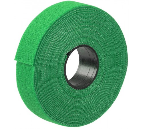 Хомут-липучка ХКл 20мм зеленый (5м/ролл)  UHL11-20-5M-K06  IEK