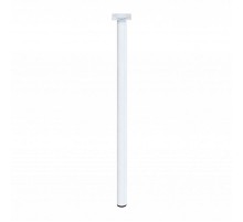 Ножка металл.круглая, нерегулир, D30х700мм, белая - накл.   151248  Tech-KREP