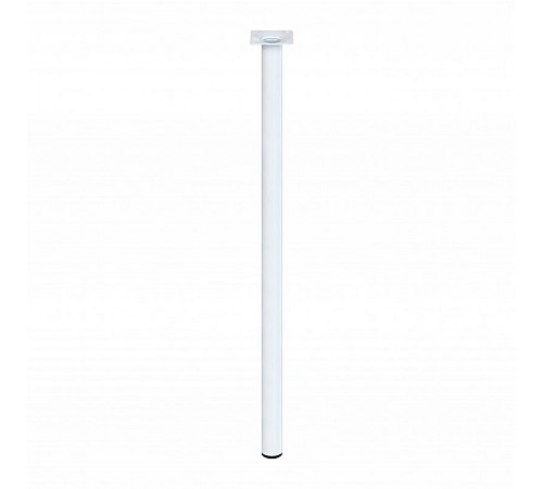 Ножка металл.круглая, нерегулир, D30х700мм, белая - накл.   151248  Tech-KREP