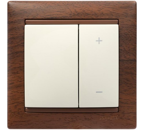 Valena Сл. кость Светорегулятор нажимной 40-600W для л/н и обмоточных т-ров  774174  Legrand