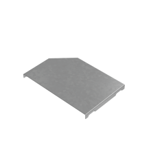 Крышка переходника правого 150-200 мм "ПЛЮС" HD  KPDplus150-200-R HD   КМ-профиль