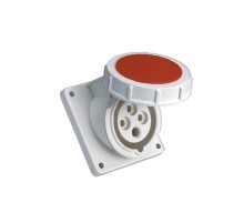 Розетка стационарная внутренняя угловая 4442 3Р+РЕ 125А 380В IP67 EKF PROxima  ps-4442-125-380  EKF