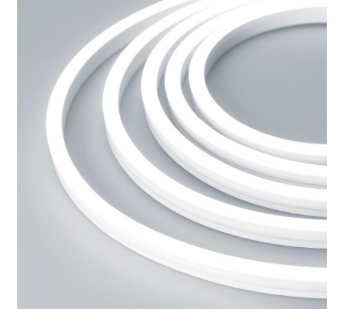 Гибкий неон ARL-MOONLIGHT-1712-SIDE 24V White (arlight, 9.6 Вт/м, IP67)  027941  Arlight