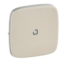 Valena ALLURE Сл.кость Клавиша 1-ая с подсветкой/индикацией (голубая линза в центре)  755086  Legrand