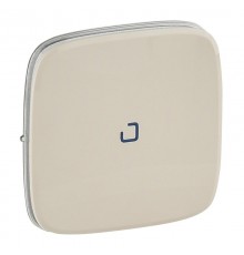 Valena ALLURE Сл.кость Клавиша 1-ая с подсветкой/индикацией (голубая линза в центре)  755086  Legrand